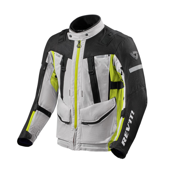 Rev'it! REV'IT Sand 4 H2O Jacket Silver/Black/Yellow
